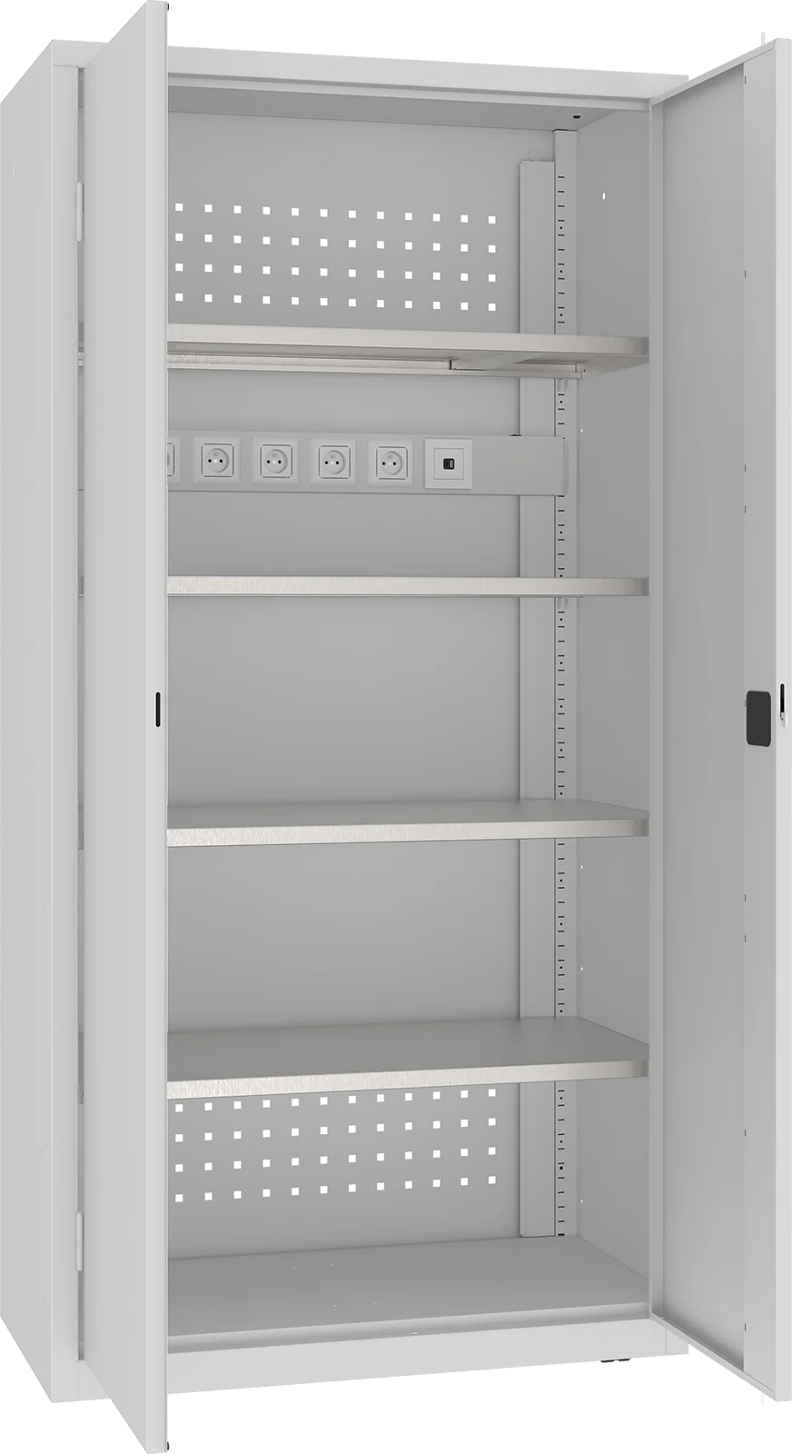 CIĘŻKIE SZAFY WARSZTATOWE MSW DO ŁADOWANIA ELEKTRONARZĘDZI