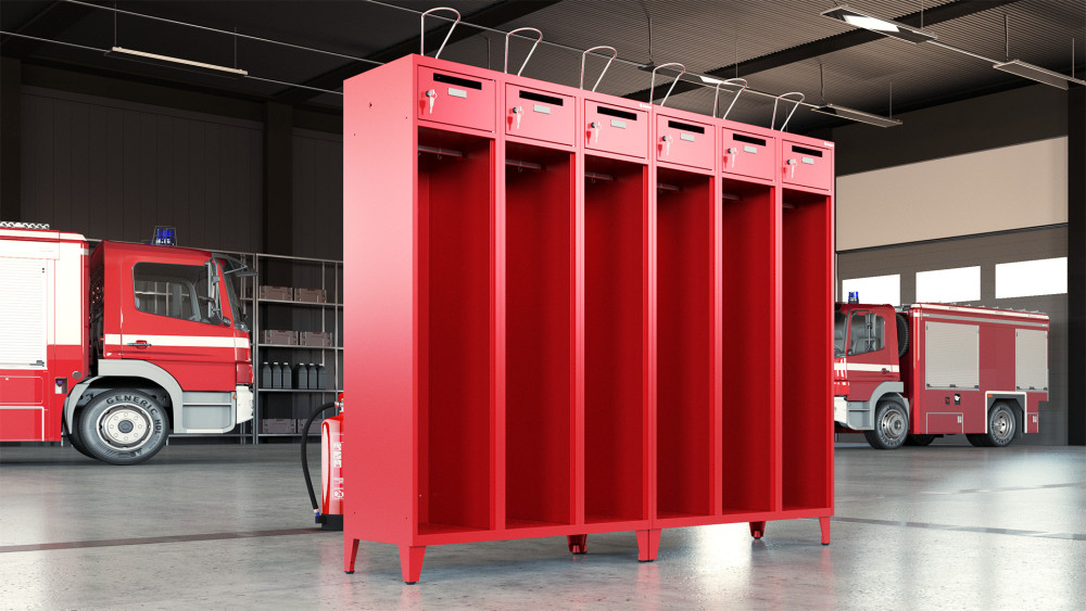 MSS firefighter locker – every second counts
