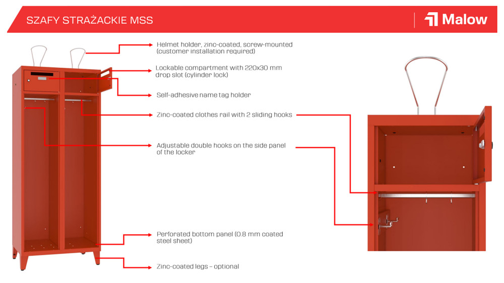 MSS firefighter locker – every second counts