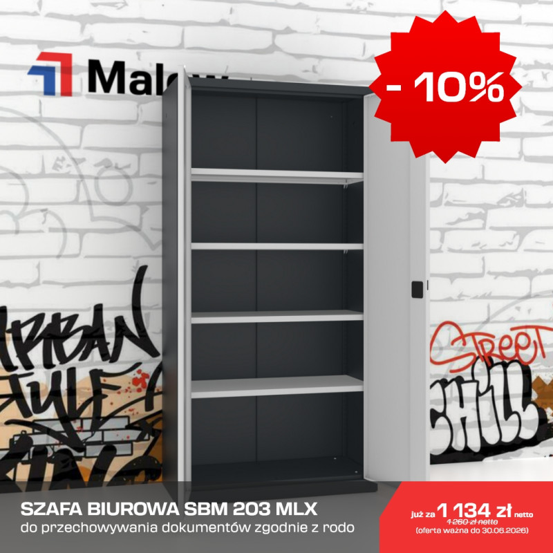 Szafa biurowa RODO SBM 203M Malow